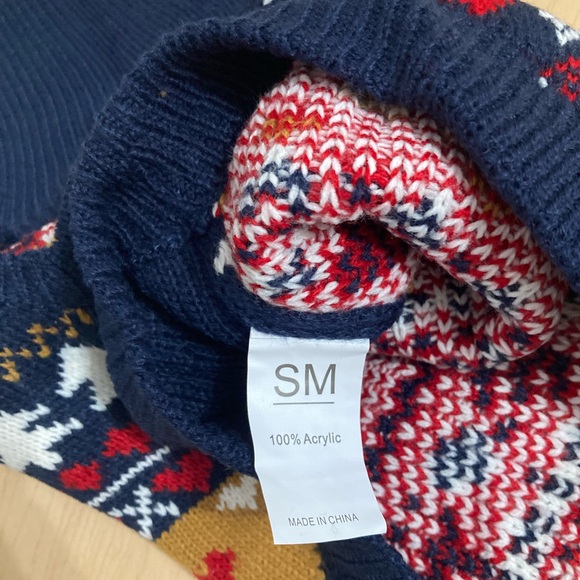 PUPTECK 🎁 Fair Isle Holiday Dog Sweater - Picture 10 of 15